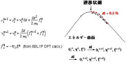 古典トラジェクトリー計算の概要図
